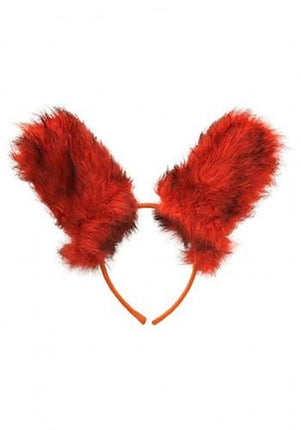 Deluxe Oversized Fox Ears Headband- back view