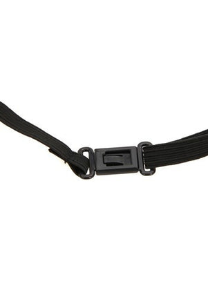 Deluxe Oversized Plush Fox Tail- strap clip up close