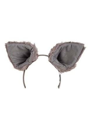 Deluxe Wolf Ears Headband- front view