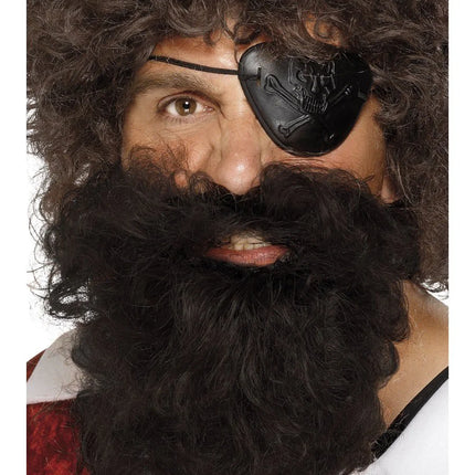 Brown Deluxe Pirate Beard