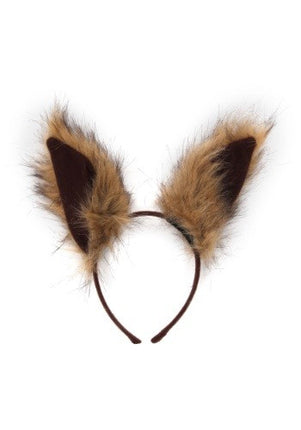 Deluxe Oversized Squirrel Ears Headband- front view