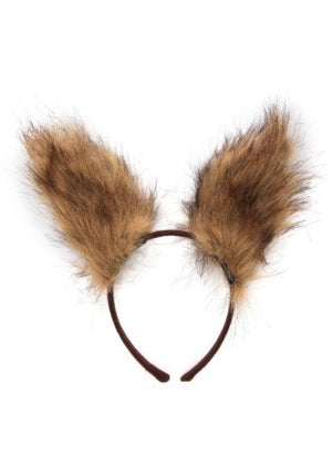 Deluxe Oversized Squirrel Ears Headband- back view