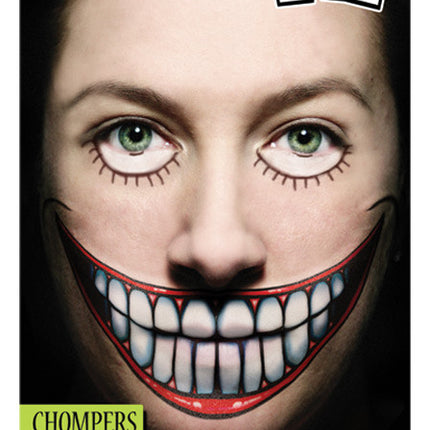 CHOMPERS BIG MOUTH TATTOO