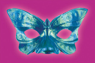 BUTTERFLY IRIDESCENT EYE MASK