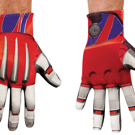 OPTIMUS PRIME GLOVES ADULT