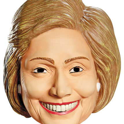 Hillary Clinton Deluxe Mask ~