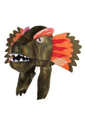 Dilophosaurus Sprazy Toy Hat- front view