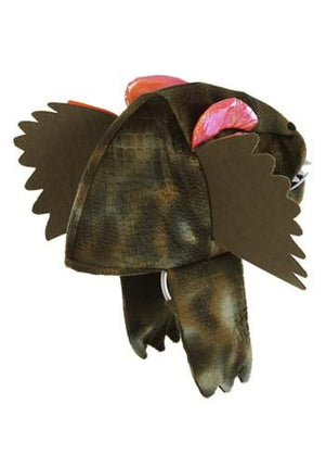 Dilophosaurus Sprazy Toy Hat- back view