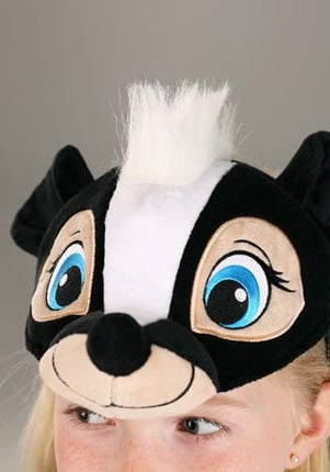 Bambi- Flower Plush Headband & Tail Kit- headband up close
