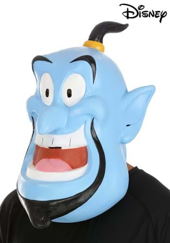 Aladdin- Genie Latex Mask- worn by model