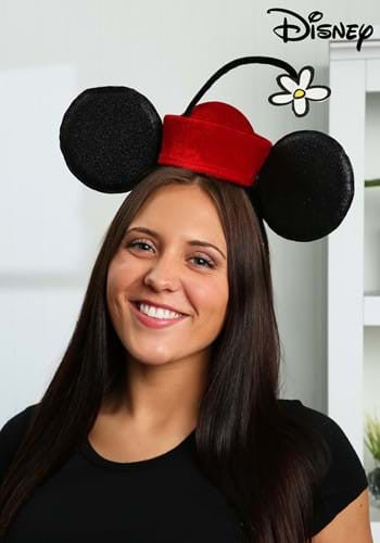 Disney- Minnie Vintage Flower Hat- worn by model