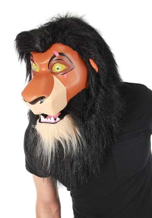 The Lion King- Scar Mouth Mover Mask- worn by model