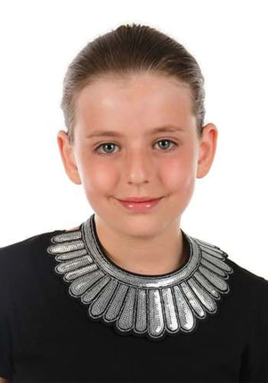 Dissent Justice Collar- Ruth Bader Ginsburg- worn by child model