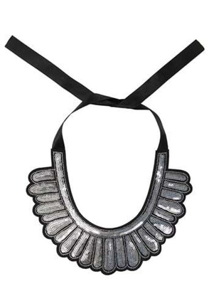 Dissent Justice Collar- Ruth Bader Ginsburg- collar tied