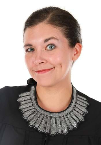 Dissent Justice Collar- Ruth Bader Ginsburg- worn by adult model