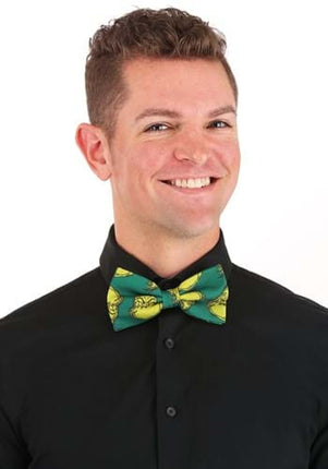 Dr. Seuss- Bow Tie Set- adult wearing the grinch bow tie