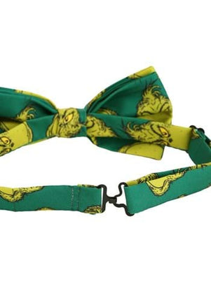 Dr. Seuss- Bow Tie Set- up close back side of bow tie