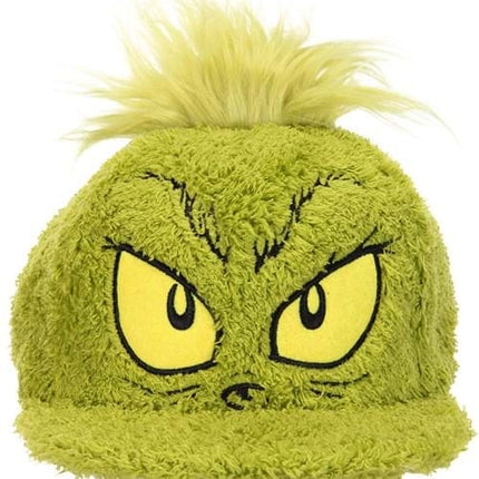 Dr. Seuss- The Grinch Fuzzy Cap- front view