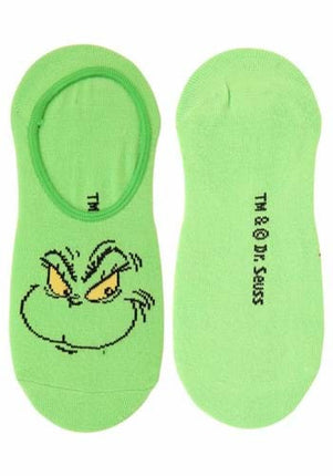 Dr. Seuss- The Grinch No Show Socks Set- green pair #3
