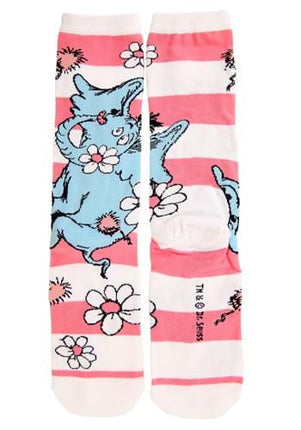 Dr. Seuss- Patterned Crew Sock Set- horton hears a who pair