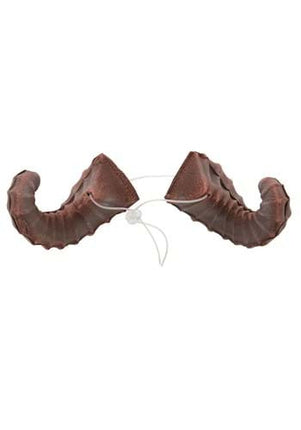 Brown Dragon Horns- back view