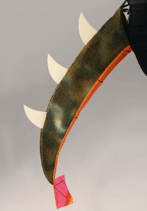 Dragon Plush Headband & Tail Kit- tail up close