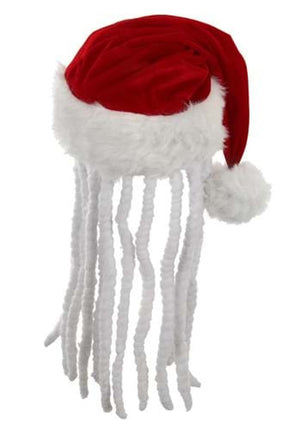 Dread Santa Hat- back view