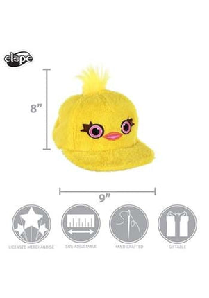 Toy Story- Fuzzy Ducky Cap- measurements