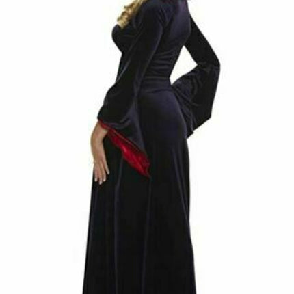 Gothica Hooded Sorceress Costume- back view