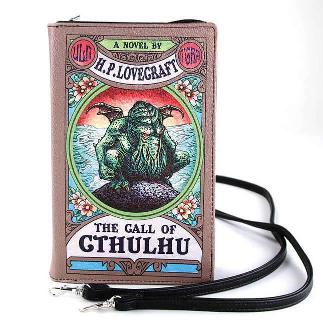 CALL OF CTHULHU BOOK CLUTCH BAG- Front View
