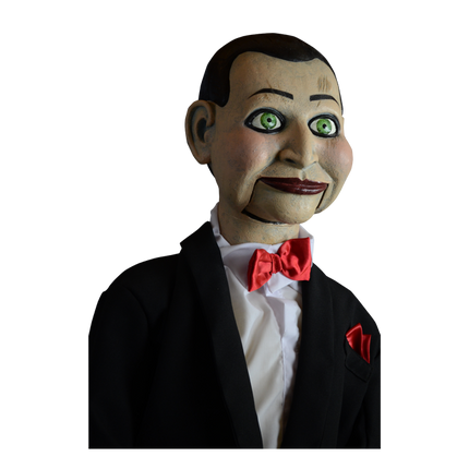Closeup of Dead Silence Billy Puppet Prop