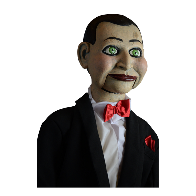 Closeup of Dead Silence Billy Puppet Prop