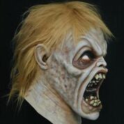 Right-side view of Evil Ed mask