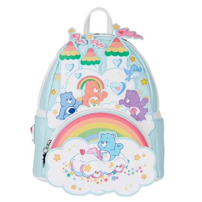 Care Bears Care-A-Lot Castle Mini Backpack- front view