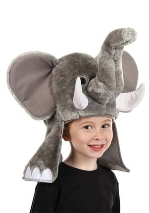 Elephant Sprazy Toy Hat- worn by child model