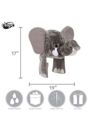Elephant Sprazy Toy Hat- measurements 