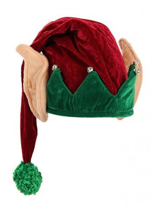 Plush Elf Hat with Ears