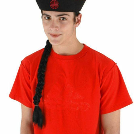 Mandarin Hat with Braid