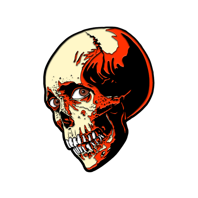 Poster Skull Pin
