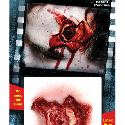 EXIT WOUND 3 D PROF TATTOO