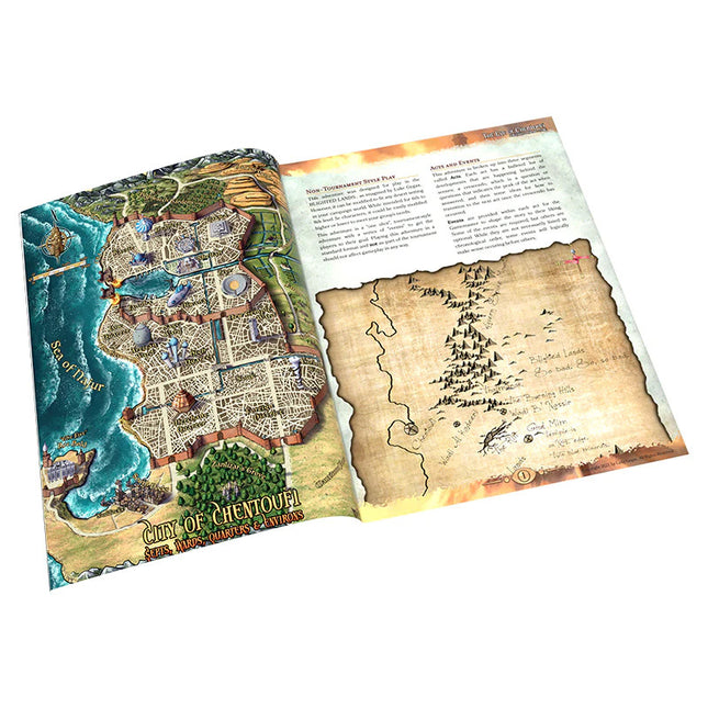 The Eye of Chentoufi- open book