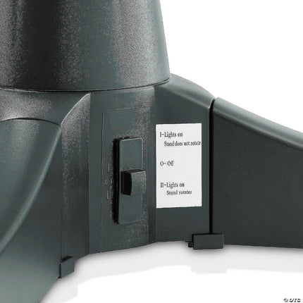 EZ Rotating Christmas Tree Stand- up close