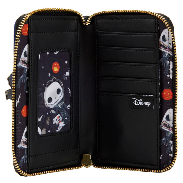 POP! Nightmare Before Christmas Jack Skellington House Wallet- inside view
