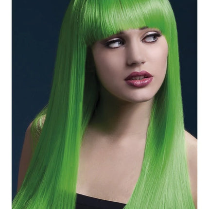 Neon Green Alexia Wig
