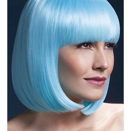 Neon Aqua Elise Wig