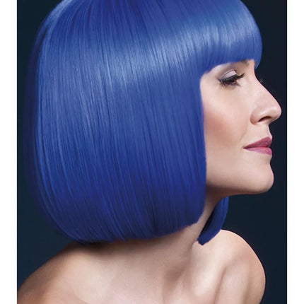 Neon Blue Elise Wig