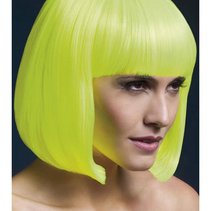 Neon Yellow Elise Wig