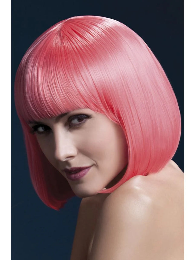 Pastel Coral Elise Wig
