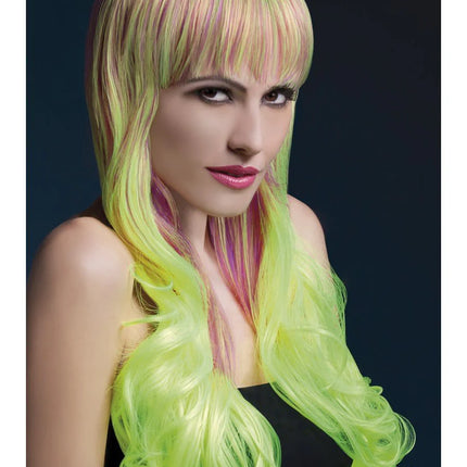 Purple & Yellow Emily Wig