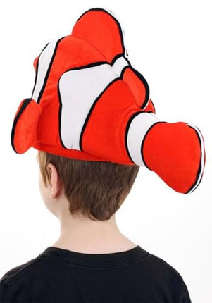 Finding Dory- Nemo Plush Hat- worn by child model back view